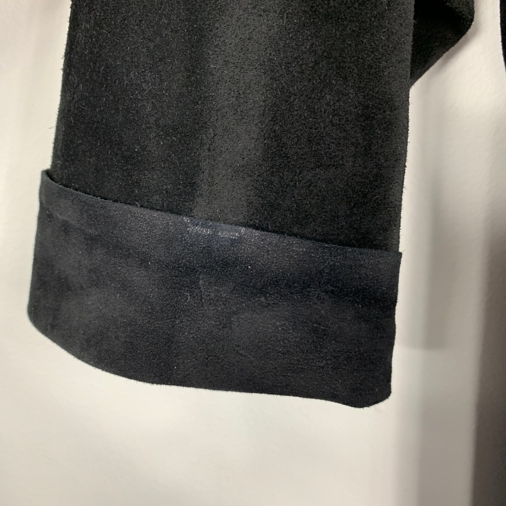 Isabel Marant Black Suede Lace-Up Faone Tunic - Picture 8 of 8